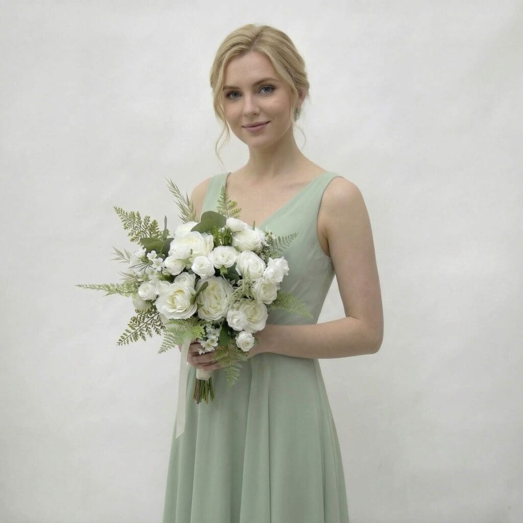 Willow Collection – bridesmaids bouquet photo 1