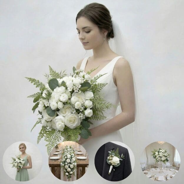The Willow Collection Wedding Flowers trial pack in Ireland
